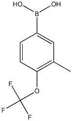 3-METHYL-4-(TRIFLUOROMETHOXY)PHENYLBORONIC ACID CAS#: 871362-79-7