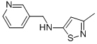 (3-METHYL-ISOTHIAZOL-5-YL)-PYRIDIN-3-YLMETHYL-AMINE CAS#: 864684-74-2