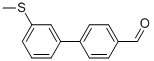 3'-METHYLSULFANYLBIPHENYL-4-CARBALDEHYDE CAS#: 885965-37-7