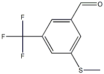 3-(Methylthio)-5-(trifluoromethyl)benzaldehyde CAS#: 868166-29-4