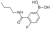 3-(N-BUTYLCARBAMOYL)-4-FLUOROBENZENEBORONIC ACID CAS#: 874219-23-5