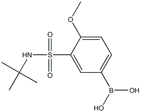 (3-(N-(tert-butyl)sulfaMoyl)-4-Methoxyphenyl)boronic acid CAS#: 874459-69-5