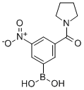 3-NITRO-5-(PYRROLIDIN-1-YLCARBONYL)BENZENEBORONIC ACID CAS#: 871332-81-9