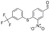 3-Nitro-4-{[3-(trifluoromethyl)phenyl]sulphanyl}benzaldehyde CAS#: 851975-11-6