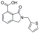3-OXO-2-THIOPHEN-2-YLMETHYL-2,3-DIHYDRO-1H-ISOINDOLE-4-CARBOXYLIC ACID CAS#: 876721-69-6