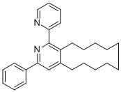 3-PHENYL-1-(PYRIDIN-2-YL)-5,6,7,8,9,10,11,12,13,14-DECAHYDROCYCLODODECA[C]PYRIDINE CAS#: 871798-86-6