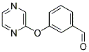 3-(PYRAZIN-2-YLOXY)BENZALDEHYDE CAS#: 887344-44-7
