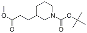 3-Piperidinepropanoic acid, 1-[(1,1-diMethylethoxy)carbonyl]-, Methyl ester CAS#: 874365-36-3