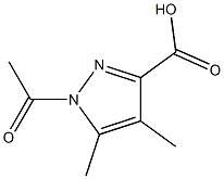 3-Pyrazolecarboxylic acid, 1-acetyl-4,5-dimethyl- (3CI) CAS#: 856063-84-8