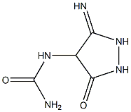 3-Pyrazolidone, 5-imino-4-ureido- (4CI) CAS#: 854700-16-6