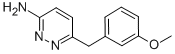 3-Pyridazinamine, 6-[(3-methoxyphenyl)methyl]- CAS#: 874338-91-7