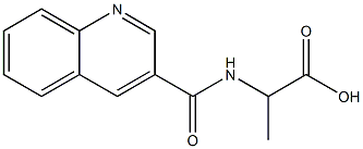 3-Quinolinecarboxamide, N-(1-carboxyethyl)- (5CI) CAS#: 860206-05-9