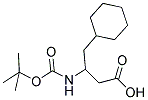 3-TERT-BUTOXYCARBONYLAMINO-4-CYCLOHEXYL-BUTYRIC ACID CAS#: 886503-06-6