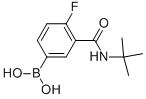 3-(TERT-BUTYLCARBAMOYL)-4-FLUOROBENZENEBORONIC ACID CAS#: 874219-26-8