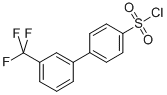 3'-(TRIFLUOROMETHYL)[1,1'-BIPHENYL]-4-SULFONYL CHLORIDE CAS#: 885267-96-9