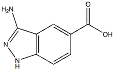 3-aMino-1H-indazole-5-carboxylic acid CAS#: 871709-84-1
