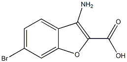 3-aMino-6-broMobenzofuran-2-carboxylic acid CAS#: 887246-19-7