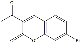 3-acetyl-7-bromo-2H-chromen-2-one CAS#: 848322-75-8
