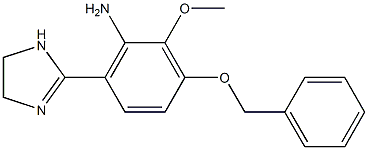 3-(benzyloxy)-6-(4,5-dihydro-1H-imidazol-2-yl)-2-methoxyaniline CAS#: 887202-50-8