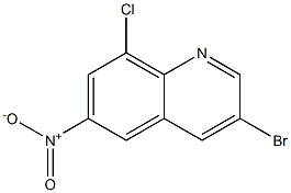 3-broMo-8-chloro-6-nitroquinoline CAS#: 860195-74-0