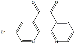 3-bromo-1,10-phenanthroline-5,6-dione CAS#: 861242-82-2