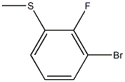 (3-bromo-2-fluorophenyl)(methyl)sulfane CAS#: 871353-01-4