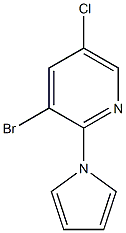 3-bromo-5-chloro-2-(1H-pyrrol-1-yl)pyridine(SALTDATA: FREE) CAS#: 866137-10-2