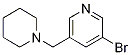 3-bromo-5-(piperidin-1-ylmethyl)pyridine CAS#: 866327-70-0