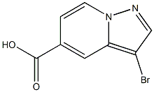 3-bromoH-pyrazolo[1,5-a]pyridine-5-carboxylic acid CAS#: 876379-79-2