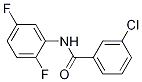 3-chloro-N-(2,5-difluorophenyl)benzamide CAS#: 881598-34-1