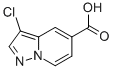 3-chloroH-pyrazolo[1,5-a]pyridine-5-carboxylic acid CAS#: 876379-80-5