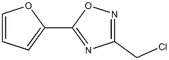 3-(chloromethyl)-5-(2-furyl)-1,2,4-oxadiazole(SALTDATA: FREE) CAS#: 874816-05-4