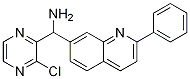 (3-chloropyrazin-2-yl)(2-phenylquinolin-7-yl)MethanaMine CAS#: 867162-37-6