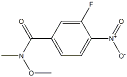 3-fluoro-N-methoxy-N-methyl-4-nitrobenzamide CAS#: 863604-64-2