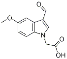 (3-formyl-5-methoxy-1H-indol-1-yl)acetic acid CAS#: 887572-63-6