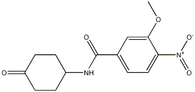 3-methoxy-4-nitro-N-(4-oxocyclohexyl)benzamide CAS#: 882660-33-5