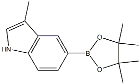 3-methyl-5-(4,4,5,5-tetramethyl-1,3,2-dioxaborolan-2-yl)-indole CAS#: 851524-90-8