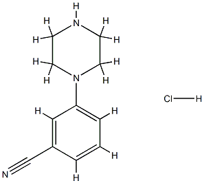 3-(piperazin-1-yl)benzonitrile hydrochloride CAS#: 832735-99-6