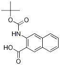 3-((tert-Butoxycarbonyl)aMino)-2-naphthoic acid CAS#: 887242-59-3