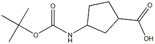 3-((tert-Butoxycarbonyl)aMino)cyclopentanecarboxylic acid CAS#: 855863-93-3