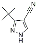 3-tert-butyl-4-cyanopyrazole CAS#: 875554-79-3