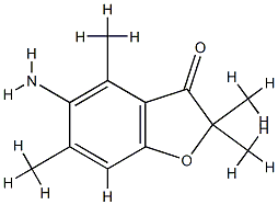 3(2H)-Benzofuranone,5-amino-2,2,4,6-tetramethyl-(9CI) CAS#: 820257-60-1