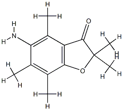 3(2H)-Benzofuranone,5-amino-2,2,4,6,7-pentamethyl-(9CI) CAS#: 820257-63-4