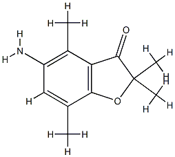 3(2H)-Benzofuranone,5-amino-2,2,4,7-tetramethyl-(9CI) CAS#: 820257-62-3