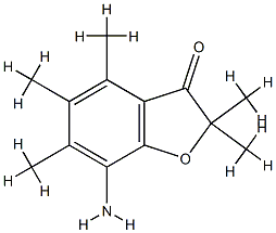 3(2H)-Benzofuranone,7-amino-2,2,4,5,6-pentamethyl-(9CI) CAS#: 820257-64-5
