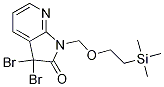 3,3-dibroMo-1-((2-(triMethylsilyl)ethoxy)Methyl)-1H-pyrrolo[2,3-b]pyridin-2(3H)-one CAS#: 879132-47-5
