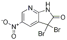 3,3-dibroMo-5-nitro-1H-pyrrolo[2,3-b]pyridin-2(3H)-one CAS#: 869371-07-3