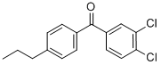 3,4-DICHLORO-4'-N-PROPYLBENZOPHENONE CAS#: 844885-29-6