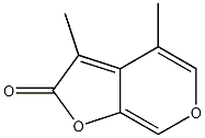 3,4-Dimethyl 2H-Furo[2,3-c]pyran-2-one CAS#: 857054-07-0