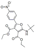 3,4-Furandicarboxylic  acid,  2-[(1,1-dimethylethyl)amino]-5-(4-nitrophenyl)-,  3,4-diethyl  ester CAS#: 863311-21-1